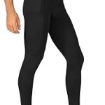 Men's Full-Length Graphic Black and Yellow Athletic Performance Compression Tights
