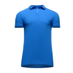 Sapphire Blue Performance Dry-Fit Golf Polo Shirt