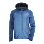 Men's Hooded Hybrid Insulated Performance Thermal Training Jacket
